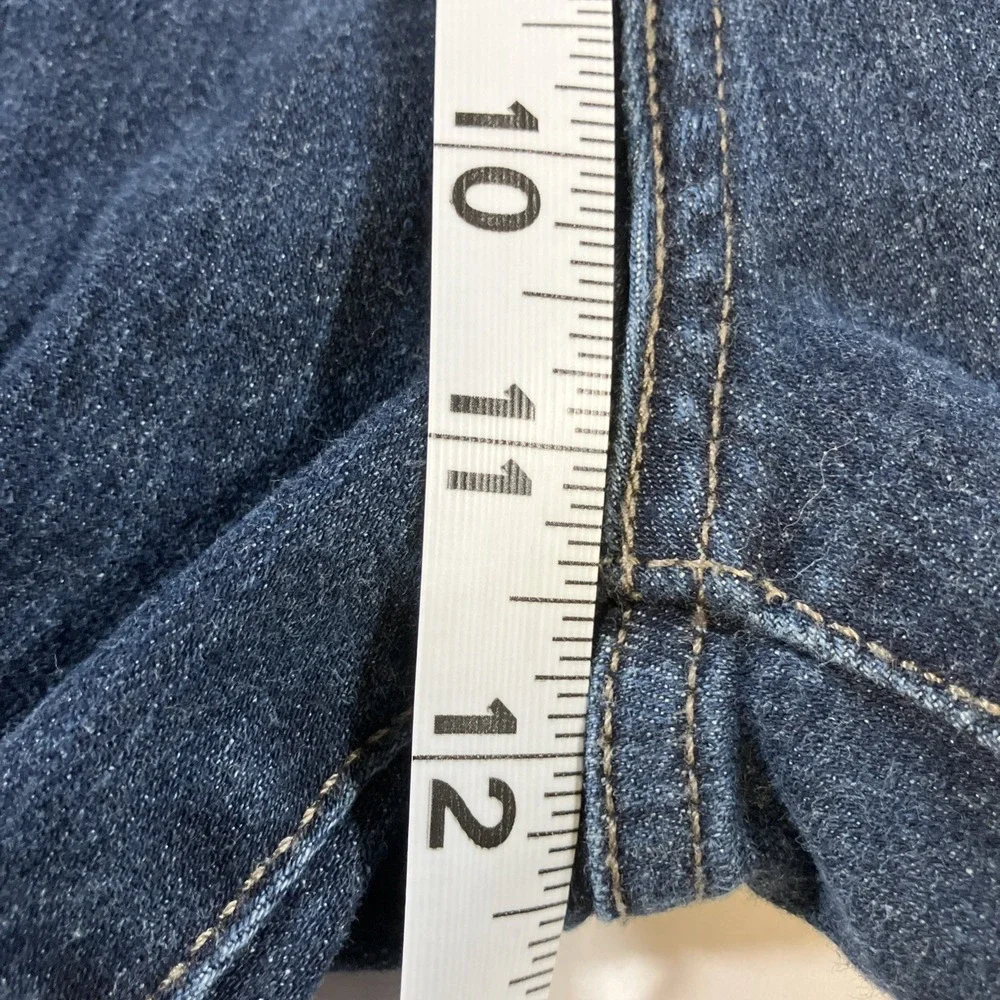 Levi's‎ 515 Bootcut Jeans Womens 16M Mid Rise Dark Wash Stretch 33x32